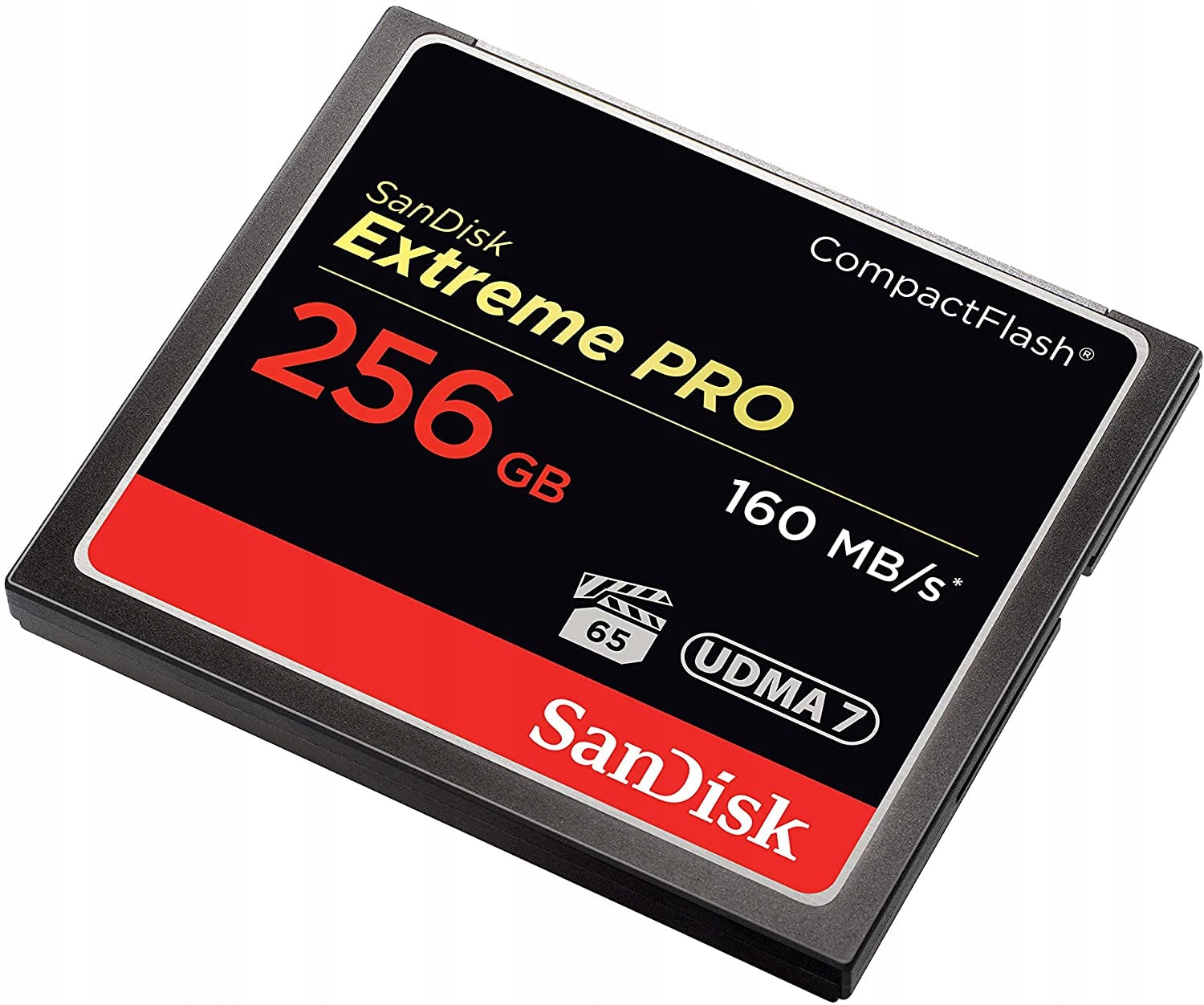 SanDisk Extreme Pro CF 256GB 160MB/s SDCFXPS-256G-X46 CompactFlash Manufacturer SanDisk