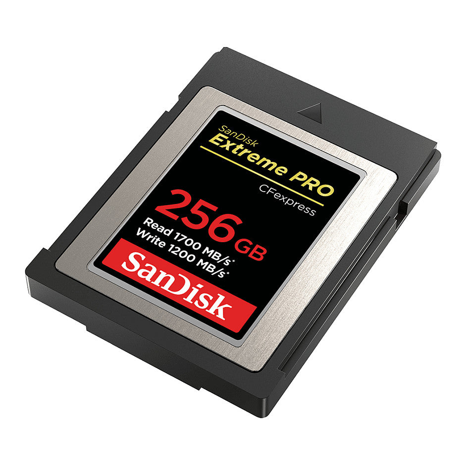 SanDisk Extreme Pro CFexpress 256 GB (1700/1200 MB/s) Model SDCFE-256G-GN4NN