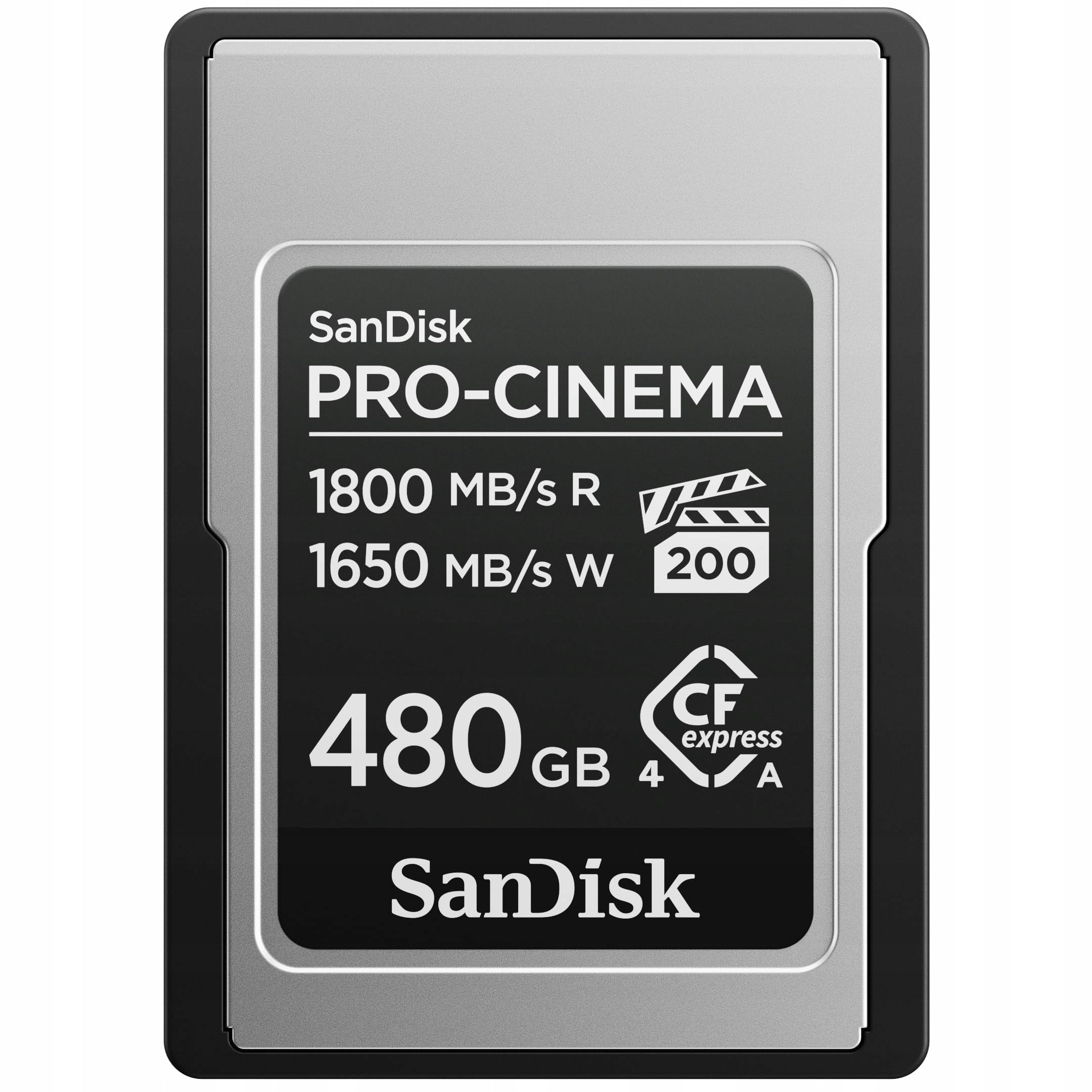 SanDisk PRO-CINEMA CFexpress Type A 480 Gb 1800MB/s 1650MB/s VPG200