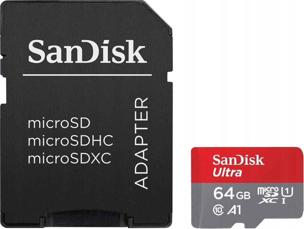 SanDisk SDSQUAB-064G-GN6IA memory card fast 140MB/s 64GB micro SDXC SD Manufacturer code RAmSD64GM1HKS