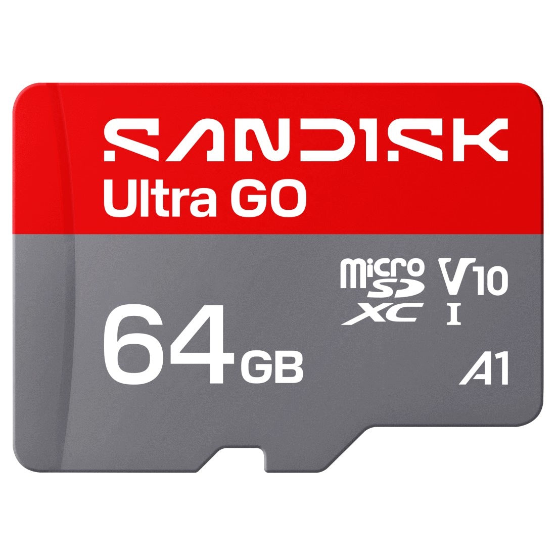 SanDisk ULTRA GO 64GB microSDHC Card - 140MB/s Read, Class 10, U1, V10, A1, UHS-I