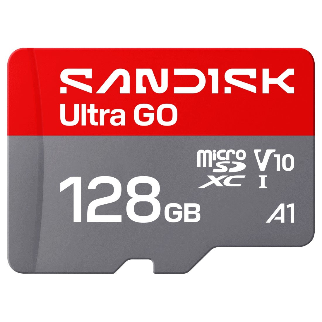 SanDisk ULTRA GO microSDHC 128GB, 190MB/s Read, Class 10, U1, V10, A1, UHS-I