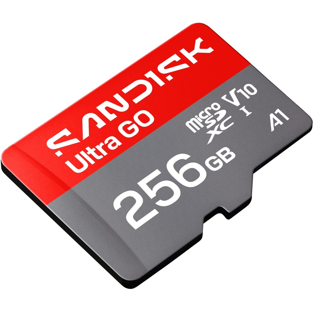 SanDisk ULTRA GO microSDHC 256GB UHS-I Memory Card, Read 190MB/s, Class 10, U1, V10, A1 Manufacturer code SDSQUGN-256G-GN6MN