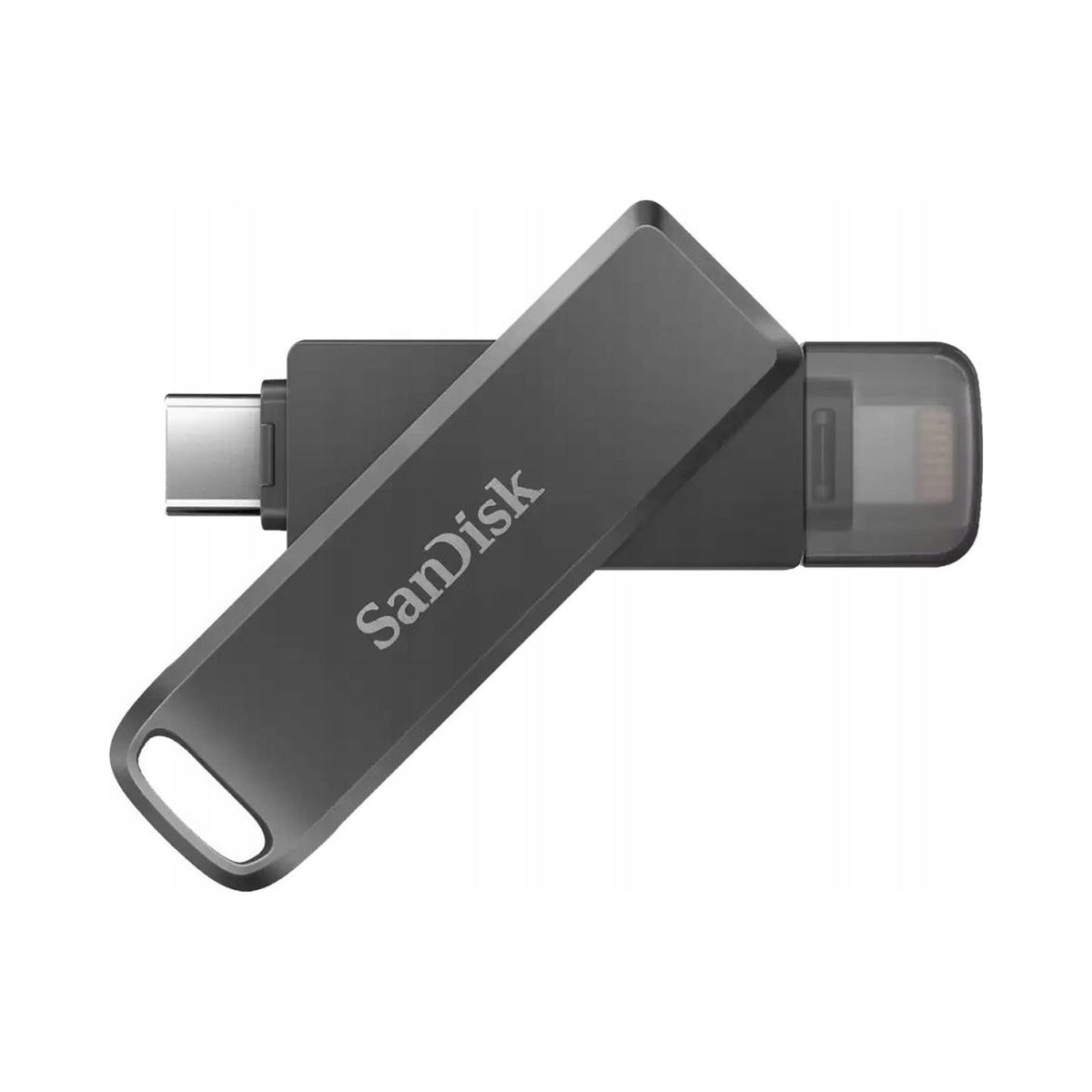 SanDisk iXpand 128 GB Lightning pendrive, USB 3.1 type C, black