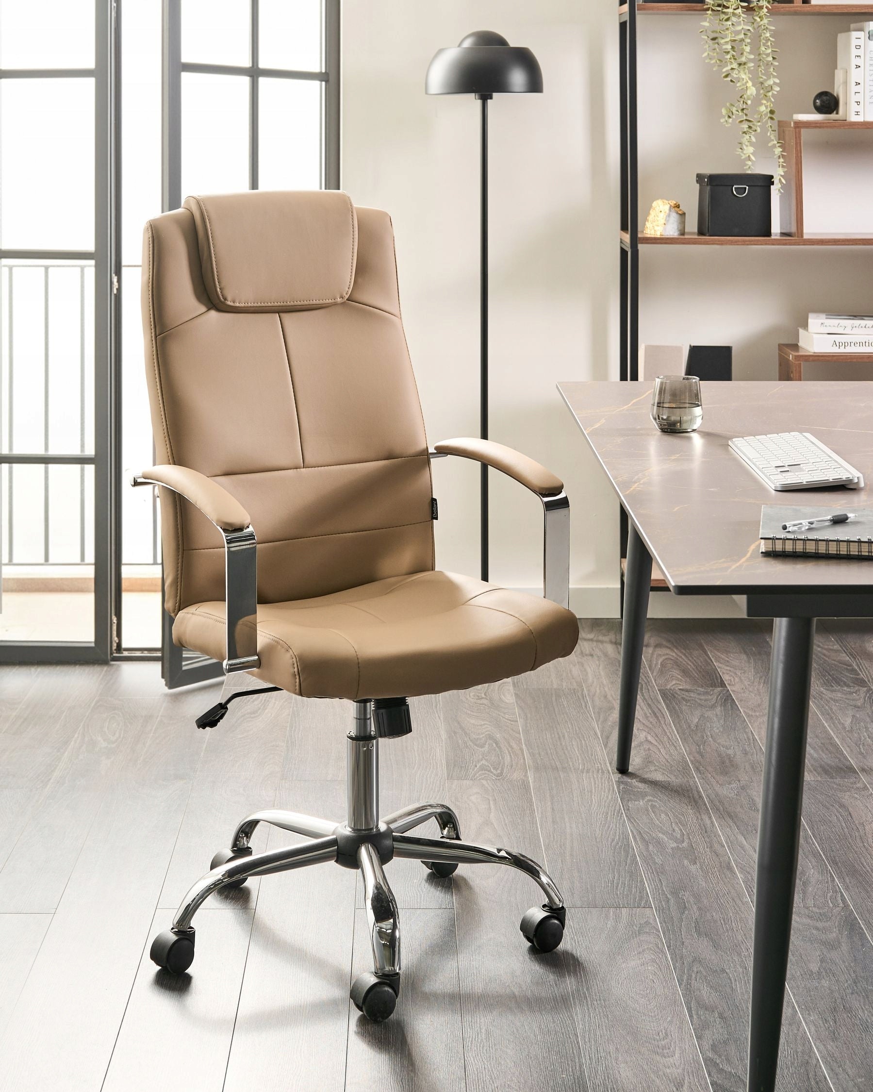 Sand Adjustable Office Chair Packaging status original