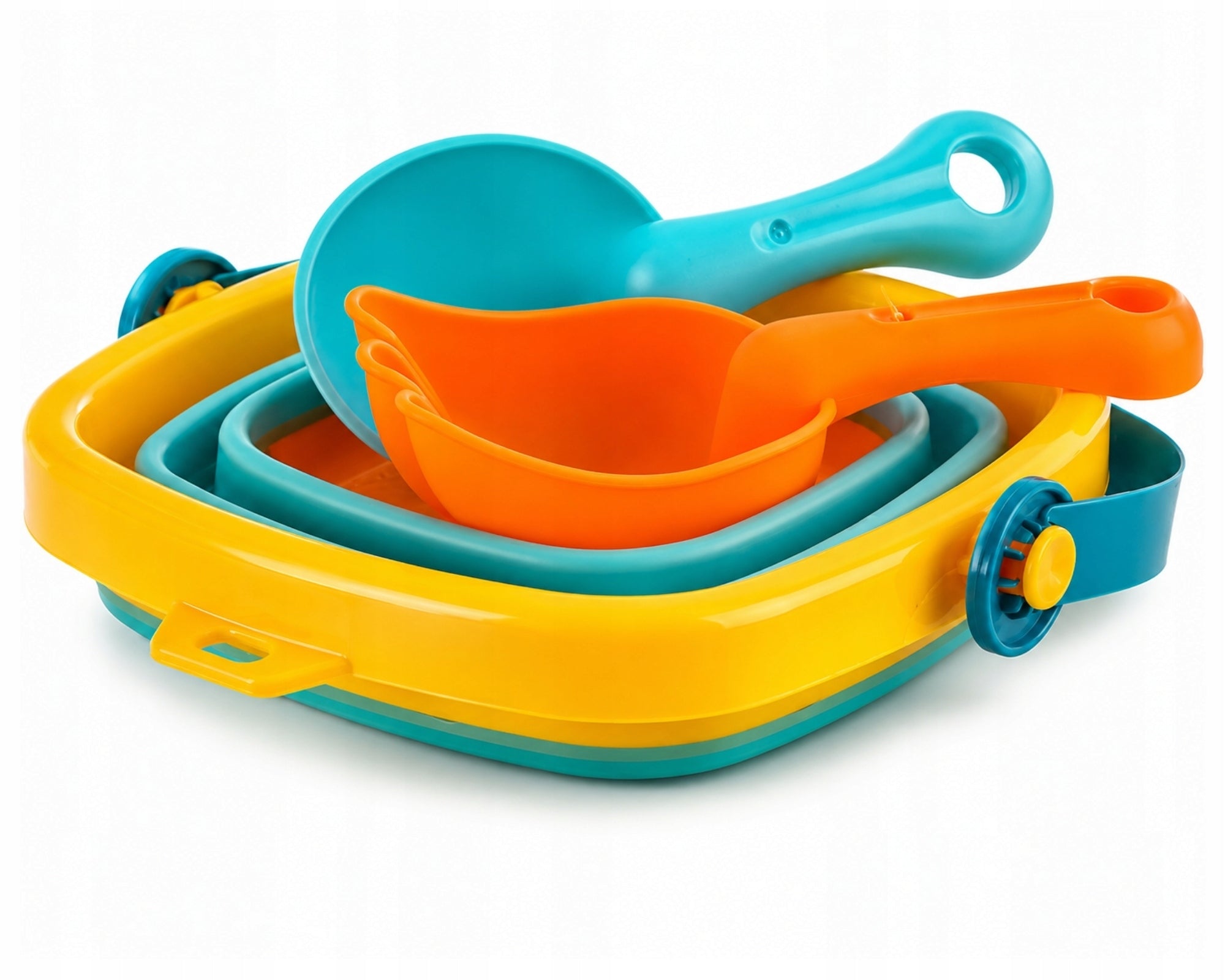 Sand Set Soft Bucket Silicone Folding Garden Shovel Rakes Manufacturer code LX-VA133803