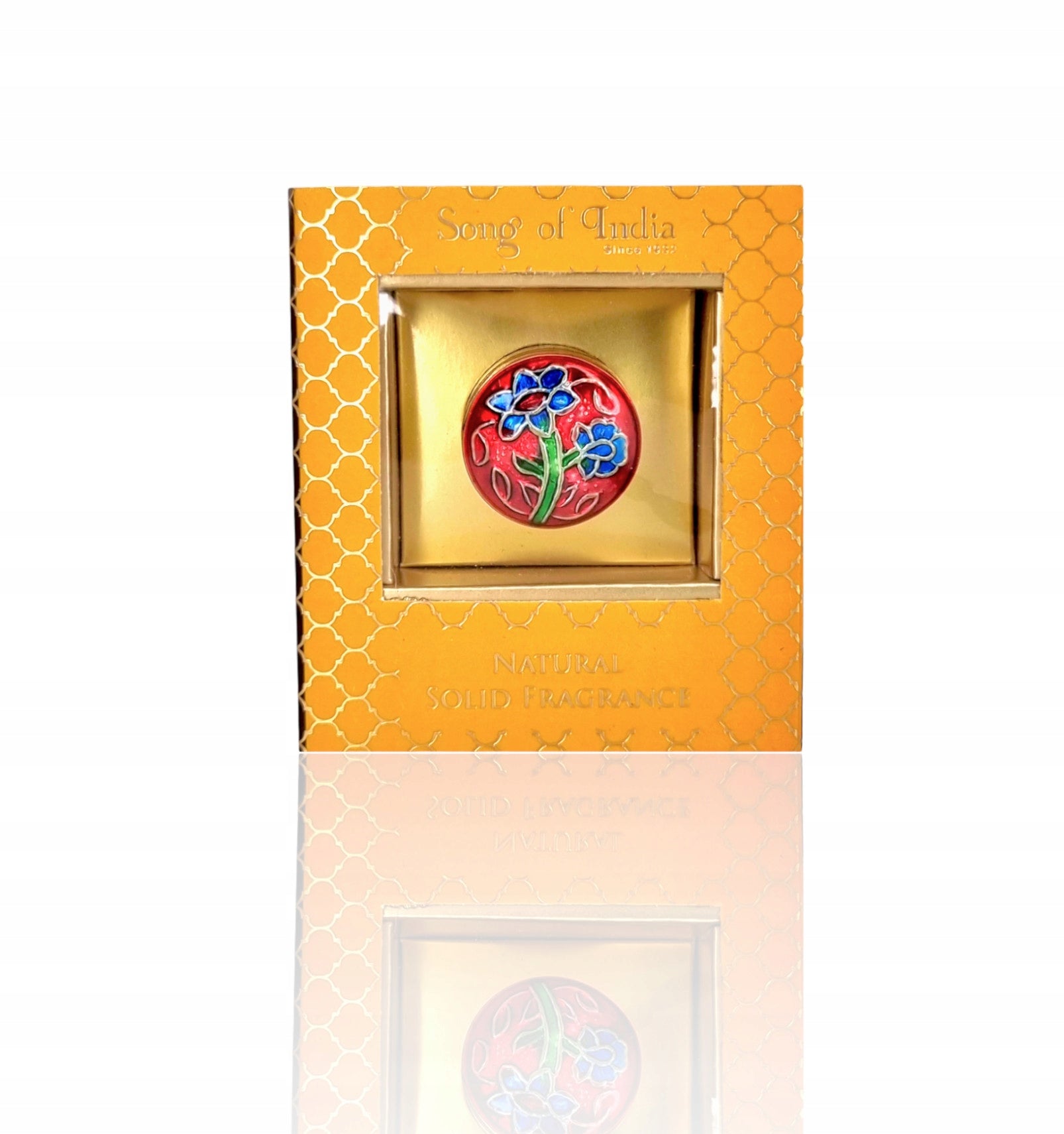 Sandalwood & Vetiver Lotion Perfume in Brass Container 4g Song Of In