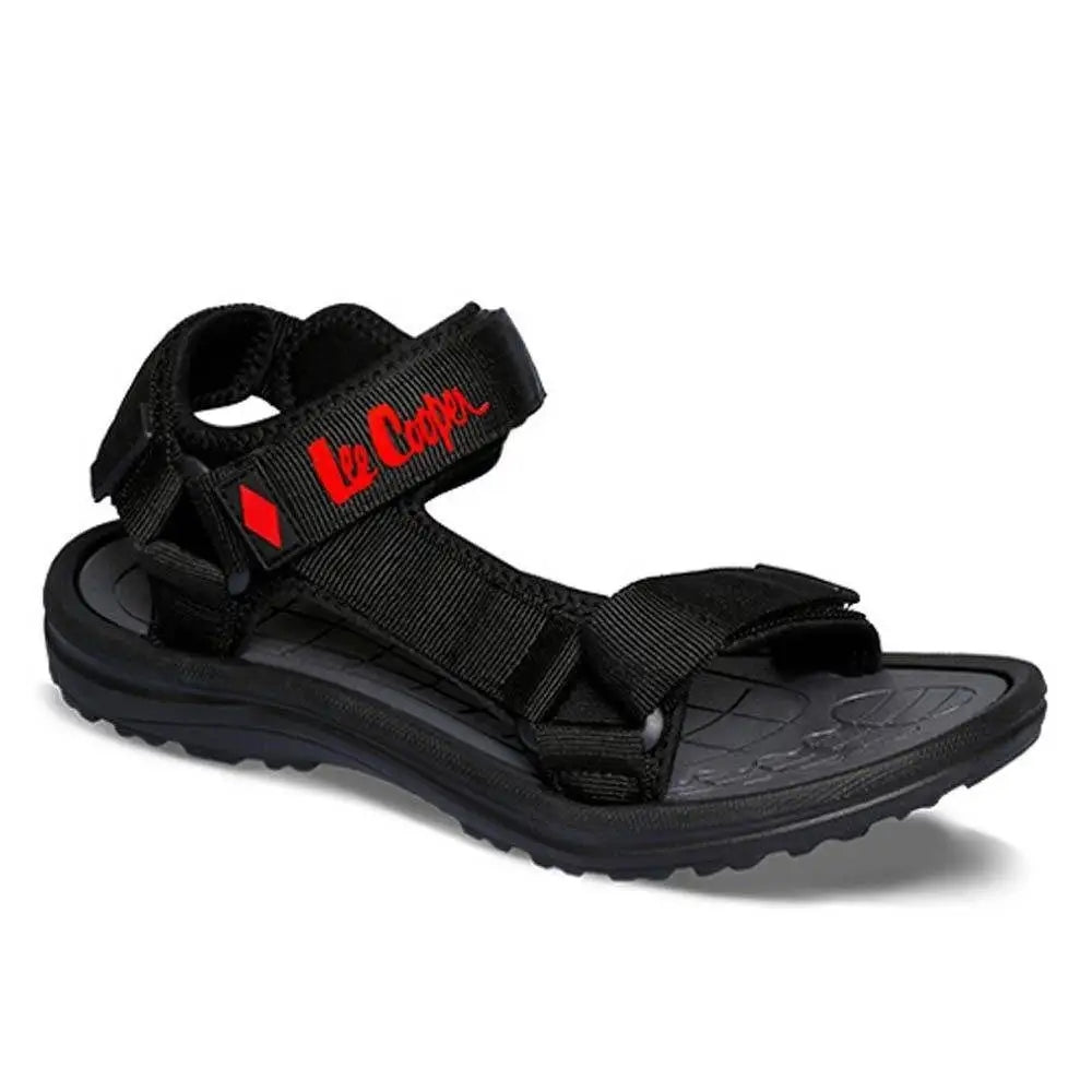 Sandalen für Herren Lee Cooper 9383-N, schwarz 