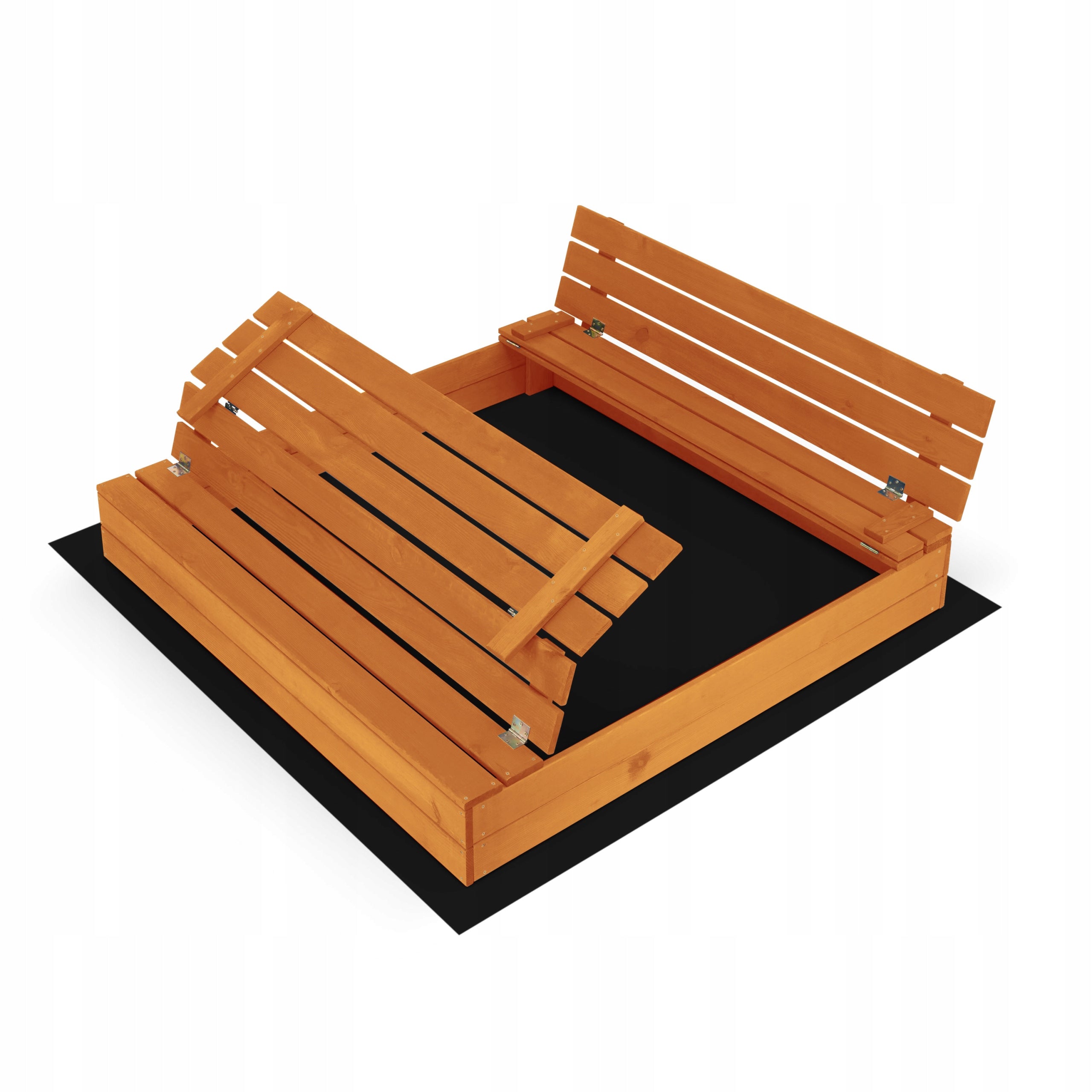 Sandbox 140x140 Impregnated XL Wooden Lockable Brand no brand