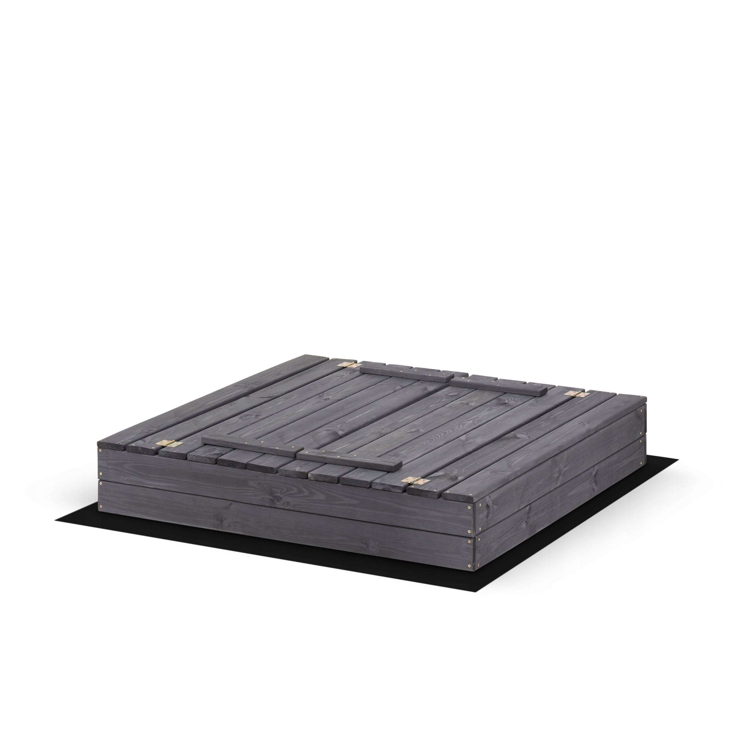 Sandbox Impregnated 120x120 Anthracite Wooden Lockable Anthracite Kind wooden