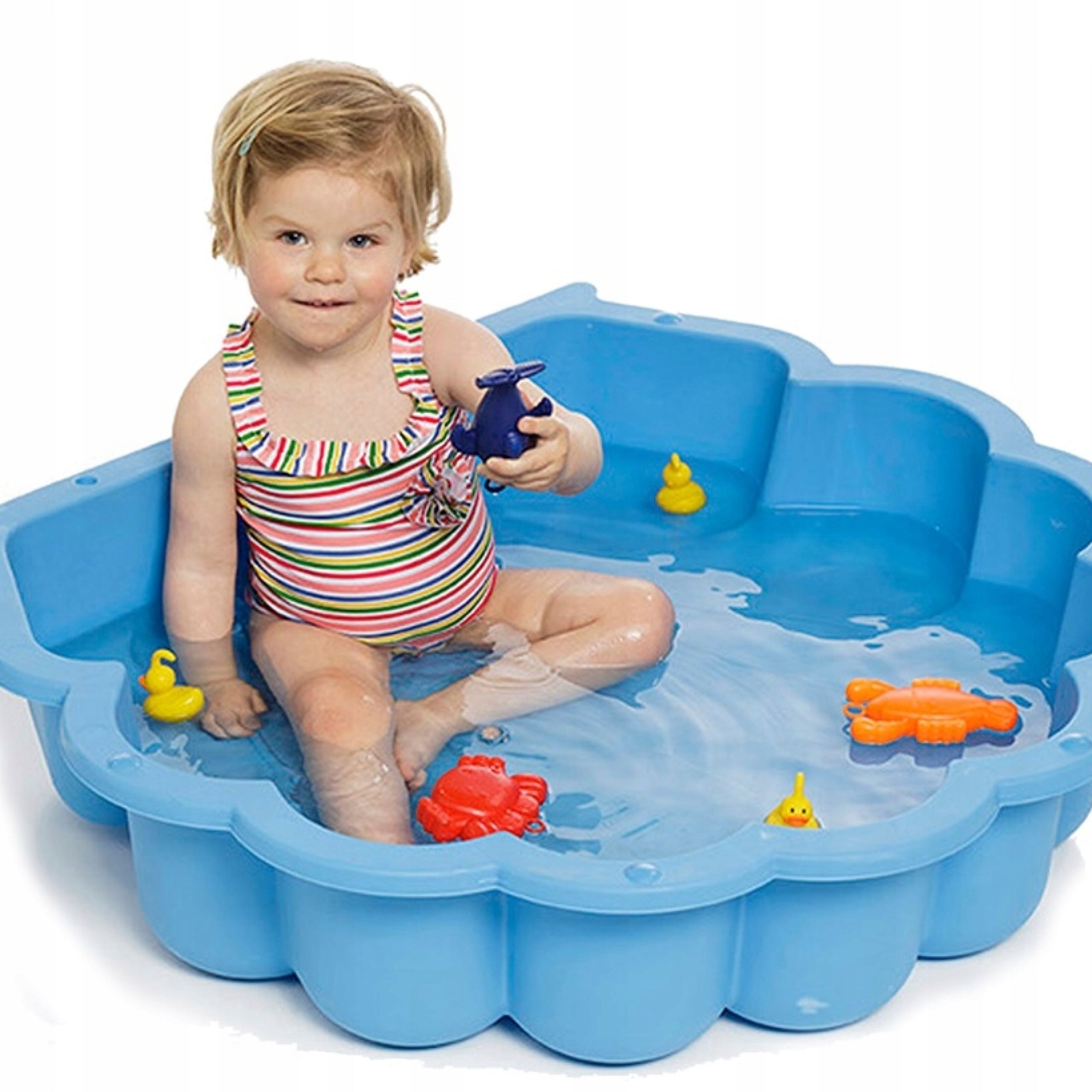 Sandbox Large Pool 2in1 Shell Lockable Two Piece Beach for Garden Brand no brand