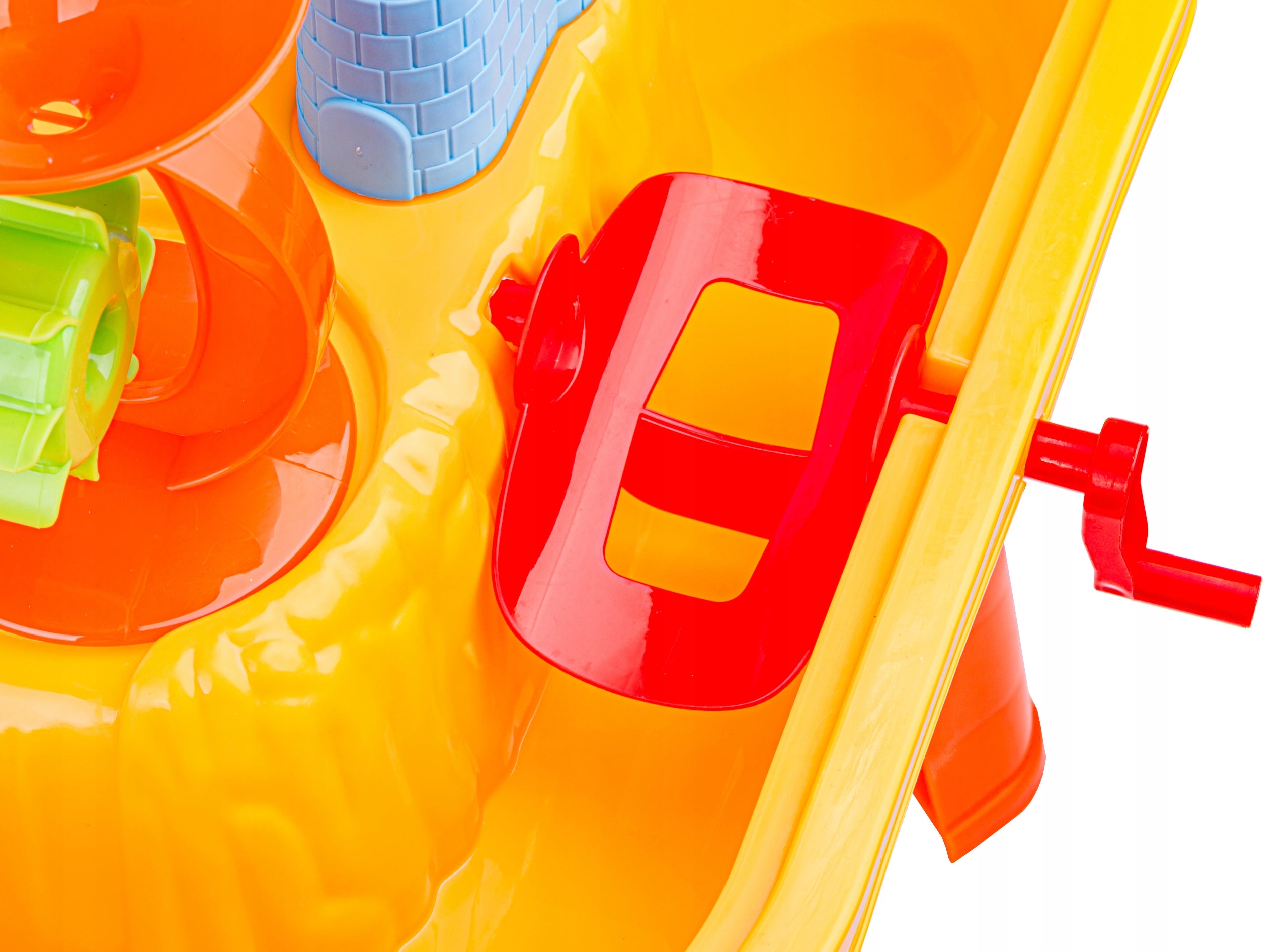 Sandbox Table Pool with Water Boats Molds Slide Grinder Accessories Brand DK