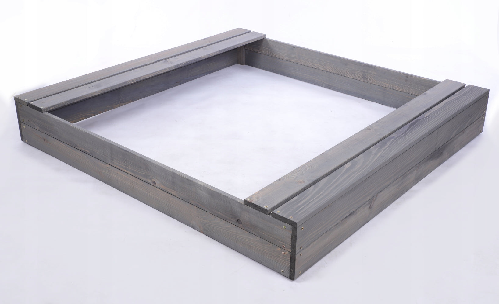 Sandbox impregnated 140x140 with benches AGROTEXTILE eco wood Brand Wamar-Sosenka