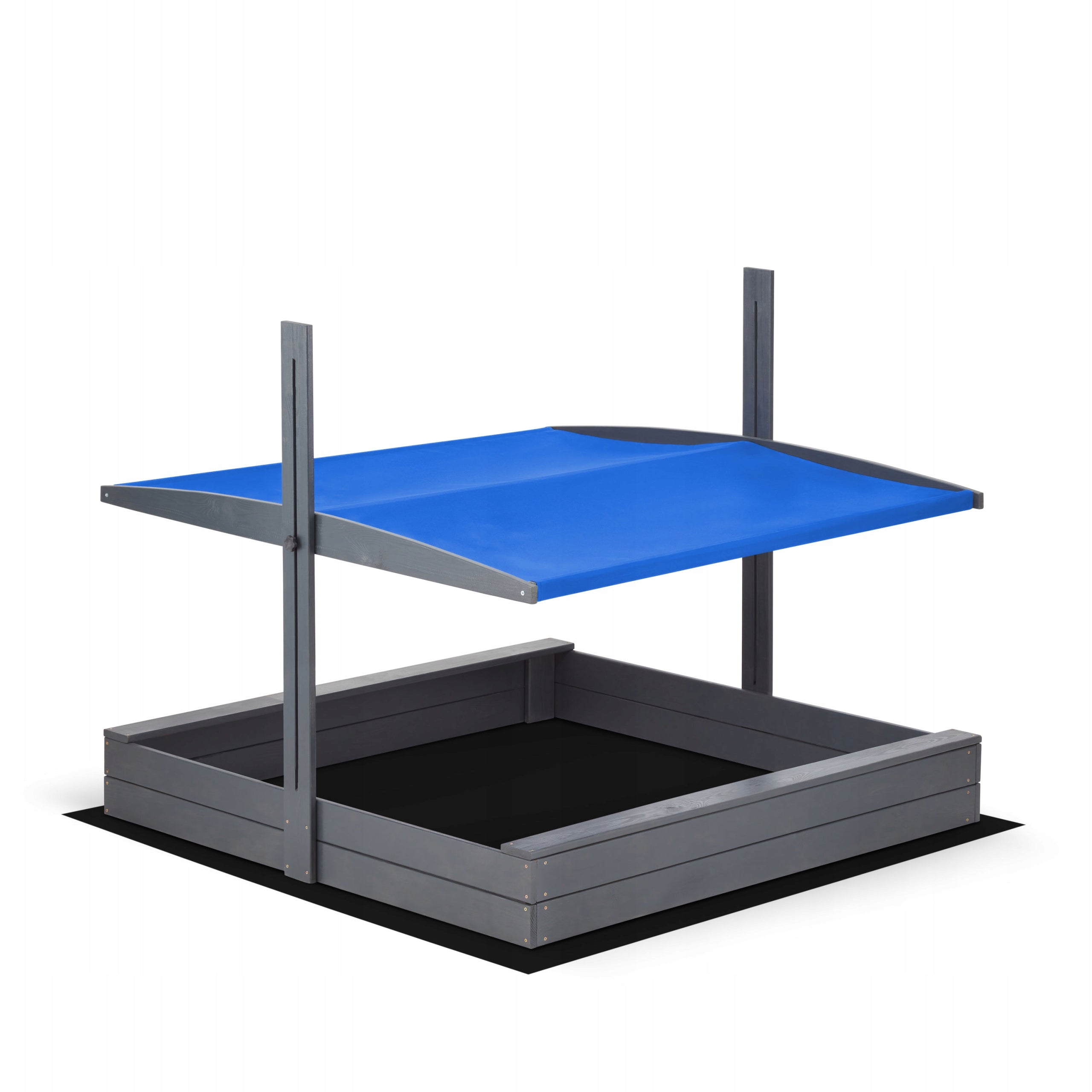 Sandbox with Canopy 120x120 Impregnated Super Quality Drilled Holes Brand no brand