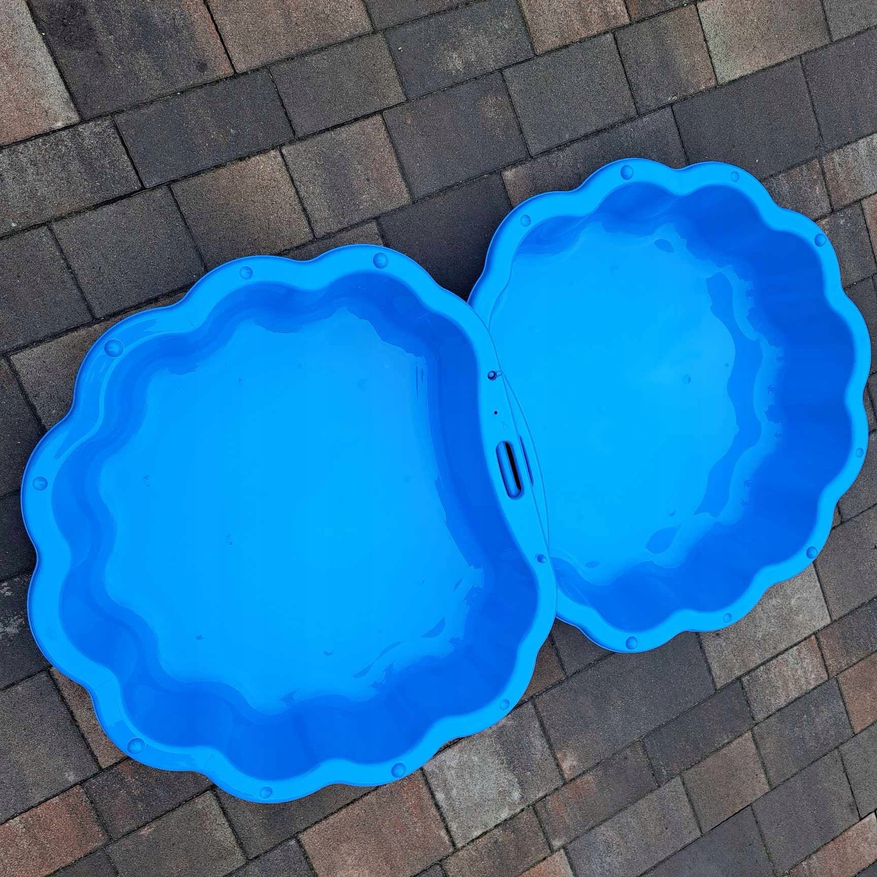Sandbox with lid pool cloud blue 2IN1 Additional information lid