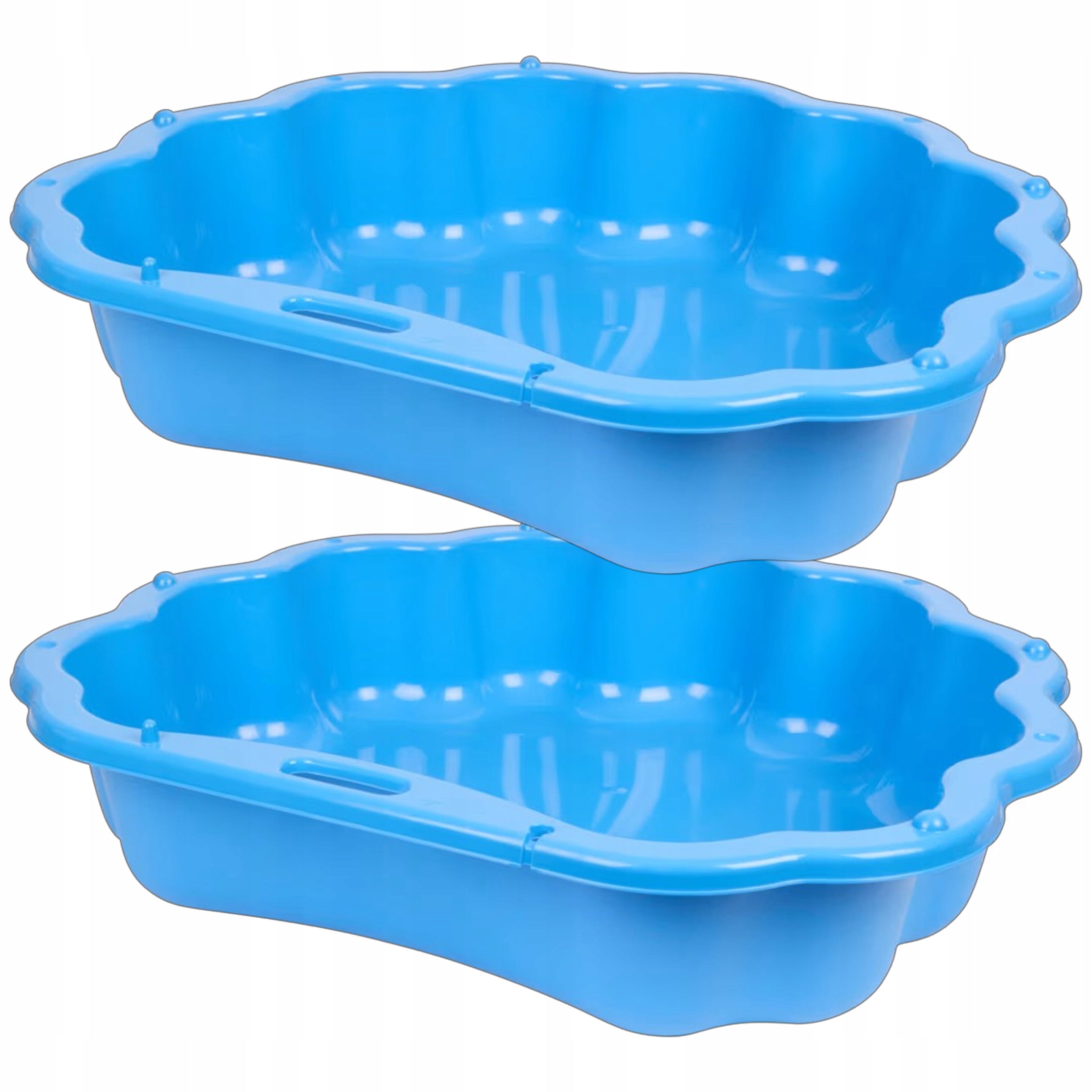 Sandbox with lid pool cloud blue 2IN1 Brand 3toysm