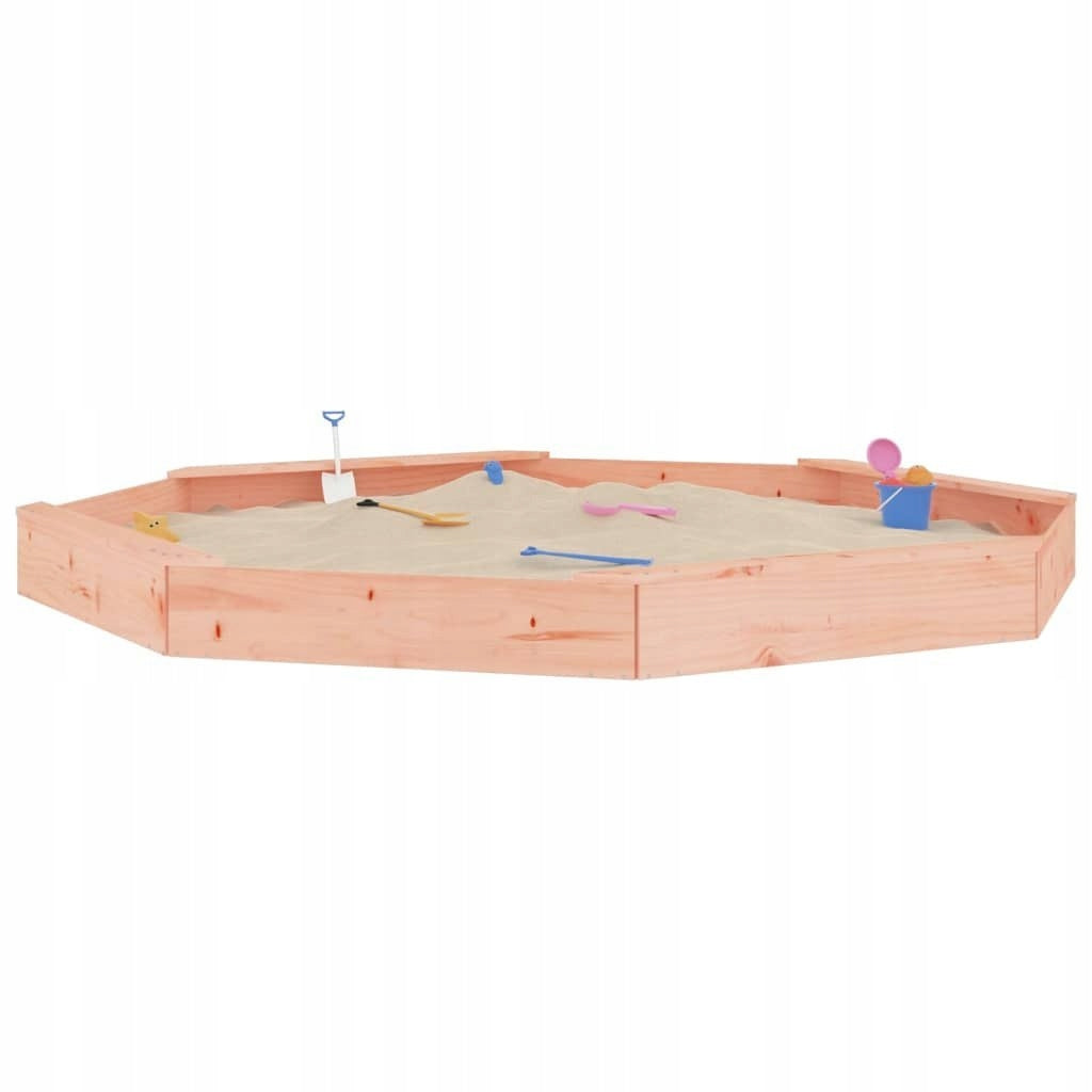 Sandbox with seats, octagonal, solid daggle wood Lumarko! Luma Manufacturer code 8720845808044