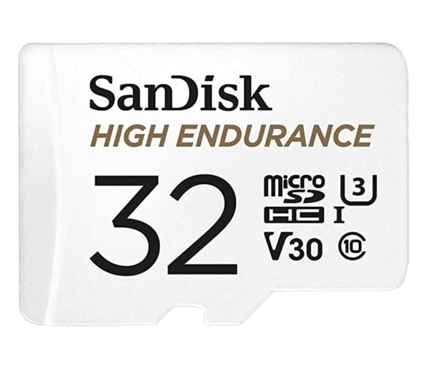 Sandisk 32GB microSDHC High Endurance UHS-I U3 V30 microSD card