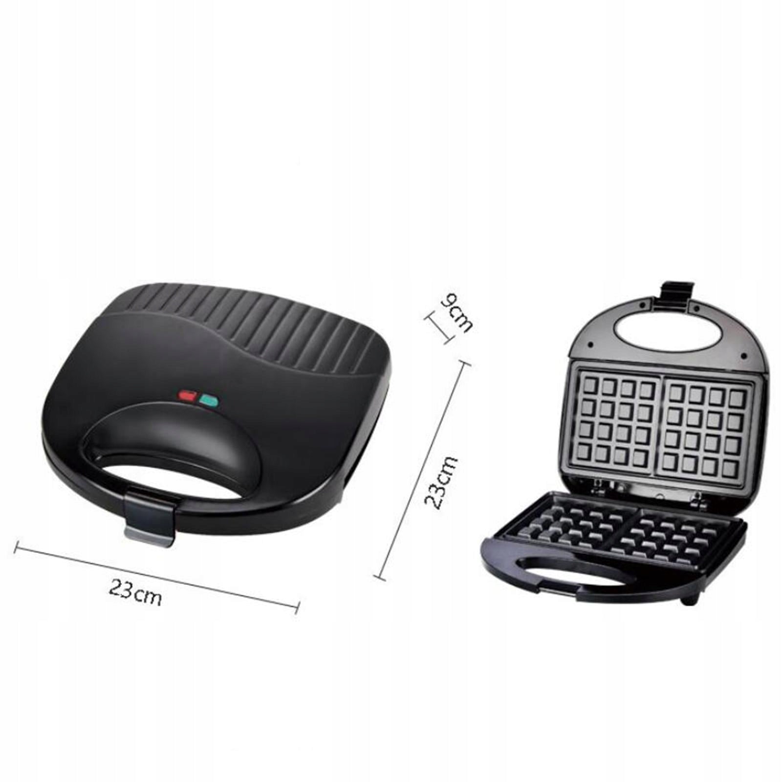 Sandwich Maker Machine with Handle Kitchen Tools Fast Heating Waffle Maker Packaging status original