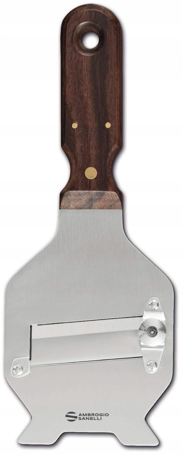 Sanelli Ambrogio 1720.000 Affettatartufi stainless steel wood handle.