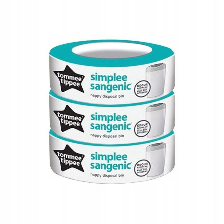 Sangenic Simplee 3-pack insert Brand Tommee Tippee