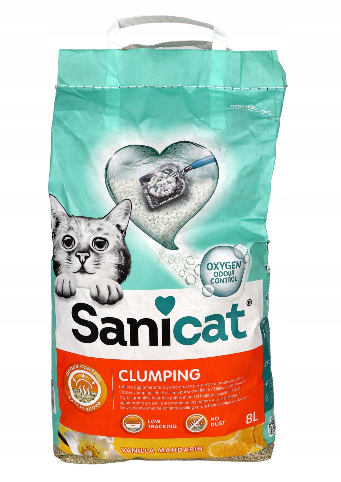 Sanicat Vanilla&Mandarin 8l Oxygen Control Volume 8 l
