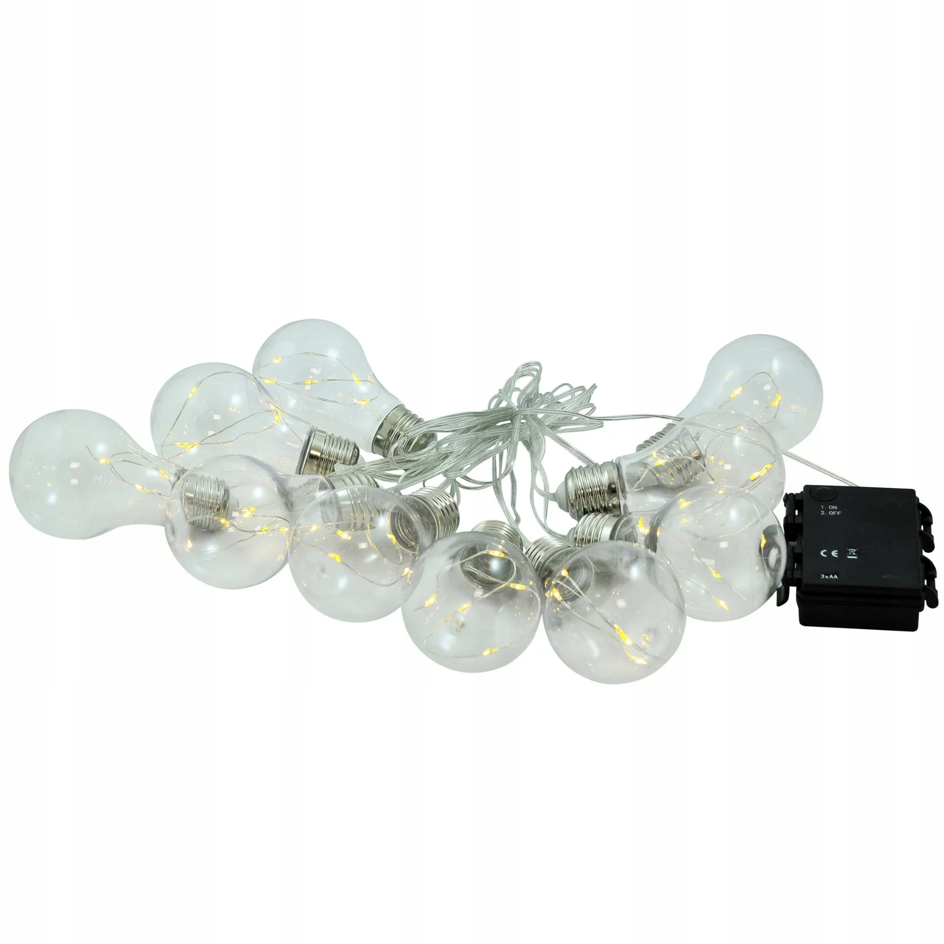 Sanico Polux Goldlux Battery Operated LED SMOLDER Garden Garland 312105 Brand Polux