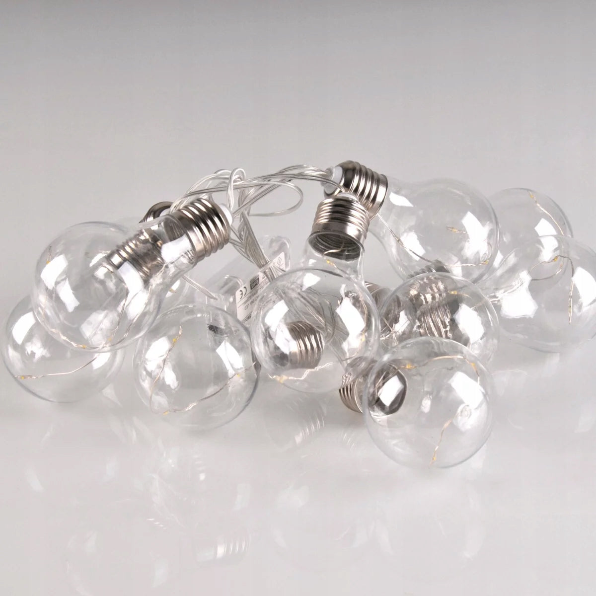 Sanico Polux Goldlux Battery Operated LED SMOLDER Garden Garland 312105 Length 210 cm