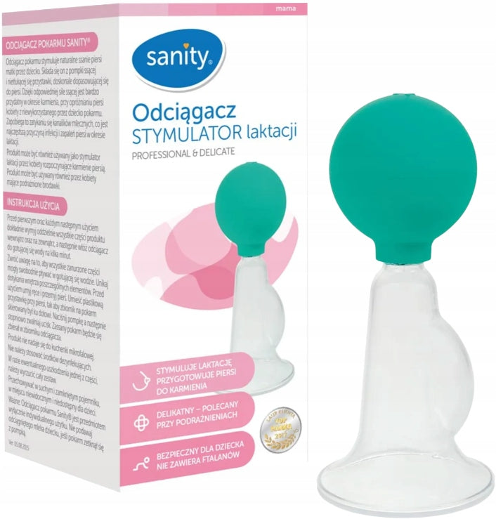 Sanity Food Extractor Handheld Lactation Stimulator For Mothers 1pcs
