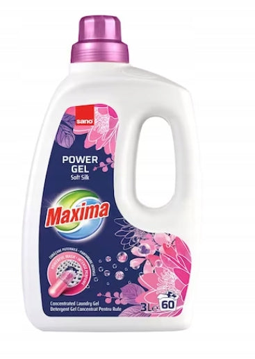Sano Maxima Washing Gel 3L Soft Silk (60 Washes) .