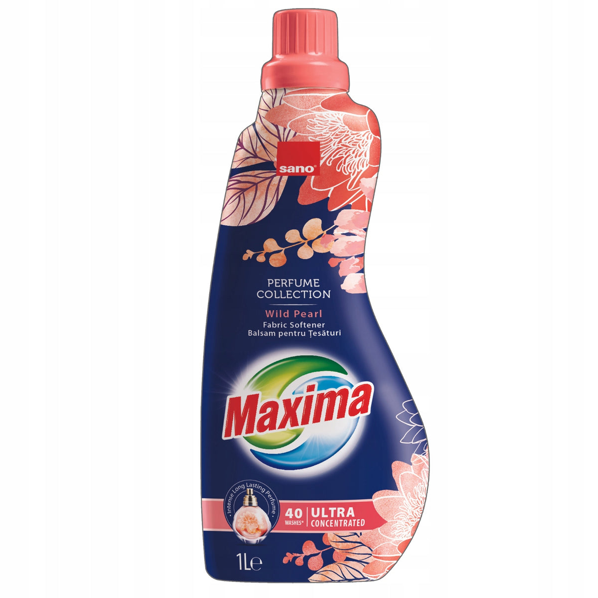 Sano Maxima Wild Pearl 1l Perfumed Ultra Fabric Rinse Concentrate