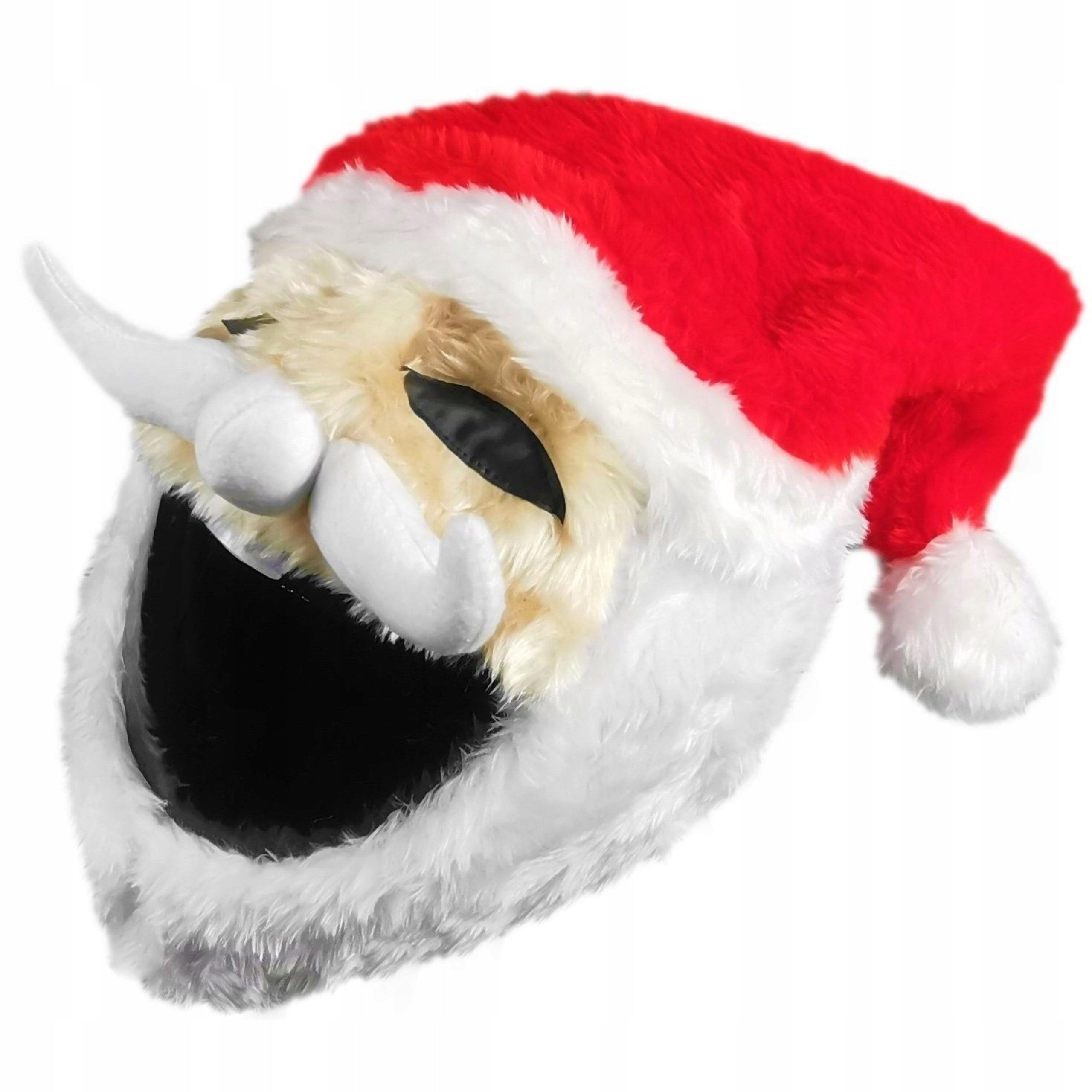 Santa hat for motorcycle helmet Gift for Motorcyclist CZAPKOKASK