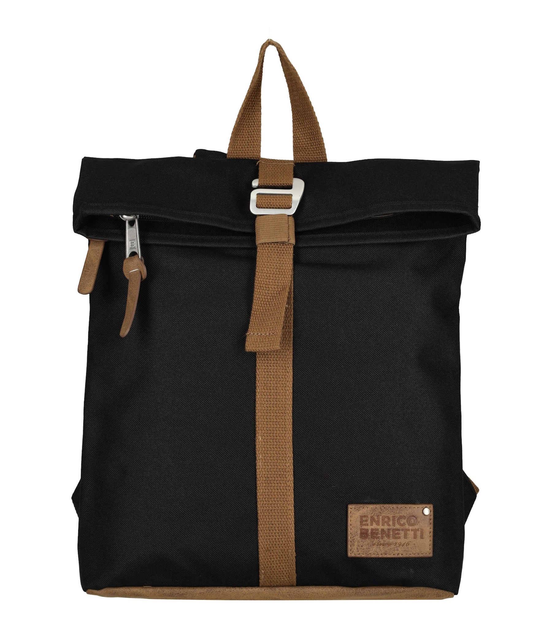 Santiago Youth City Backpack by Enrico Benetti Black