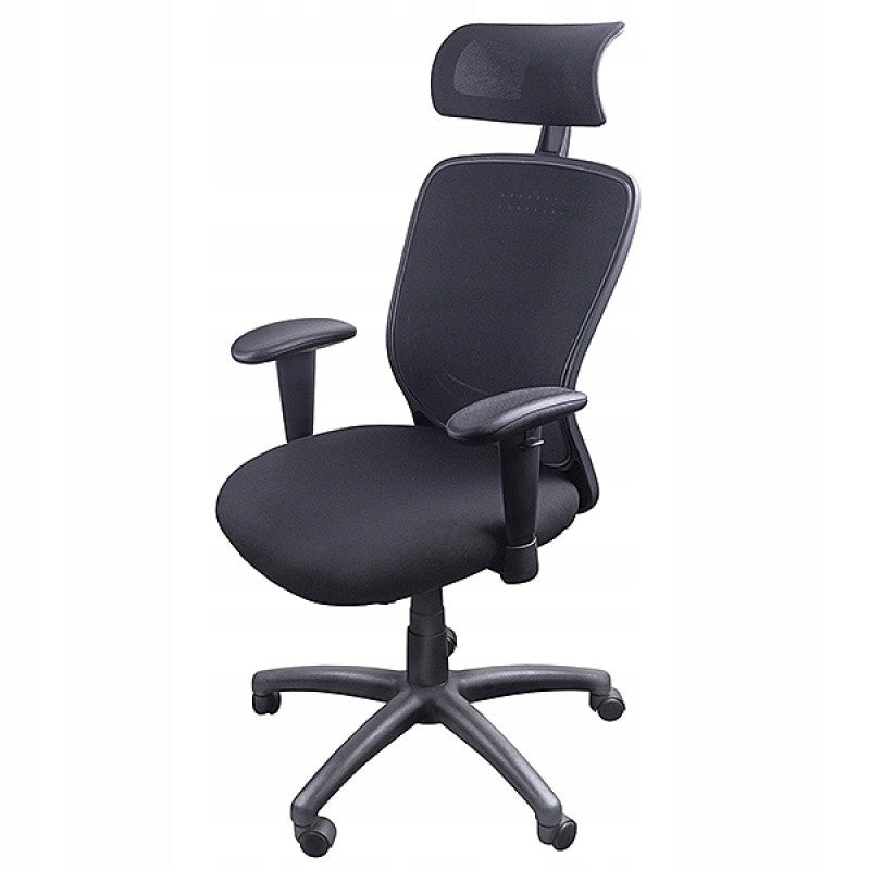 Santorini office chair - ergonomic, black Brand Office Products