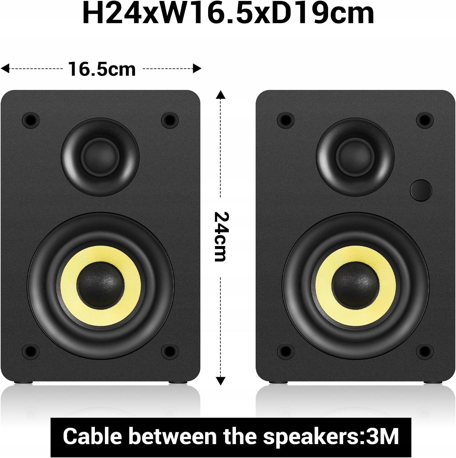 Sanyun SW206 80W Rack Speaker with Hi-Fi and Bluetooth Mode Brand Sanyun