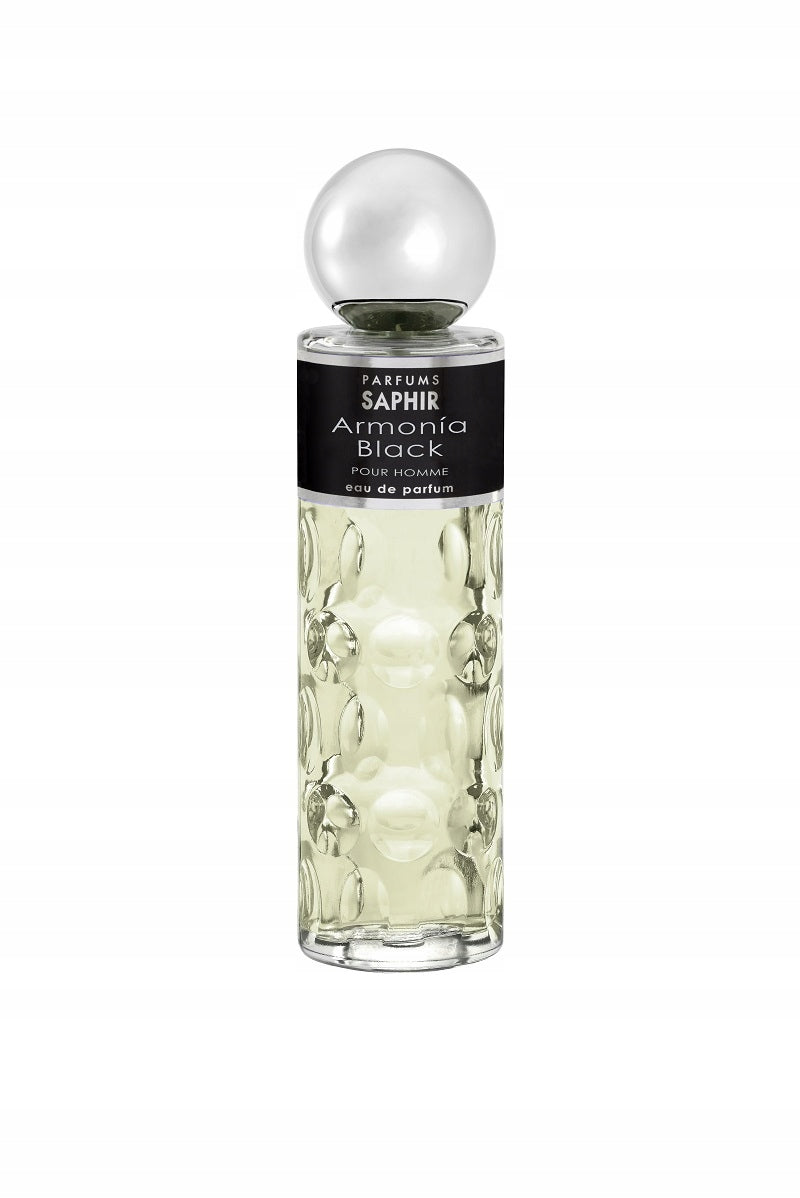 Saphir Armonia Black Pour Homme 200 ml Eau de Parfum man EDP