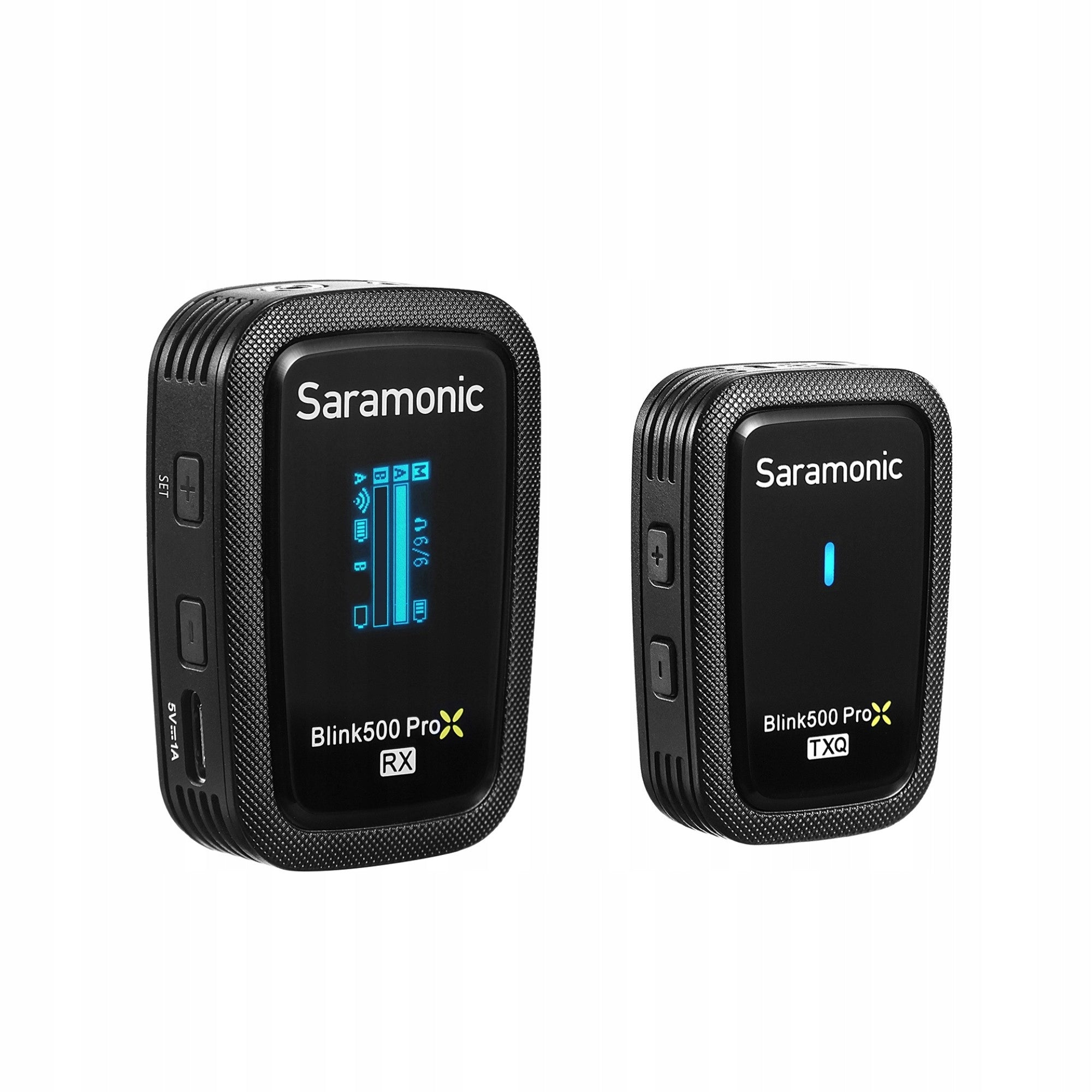 Saramonic Blink500 ProX Q1 belaidžio garso perdavimo rinkinys (RX + TX)