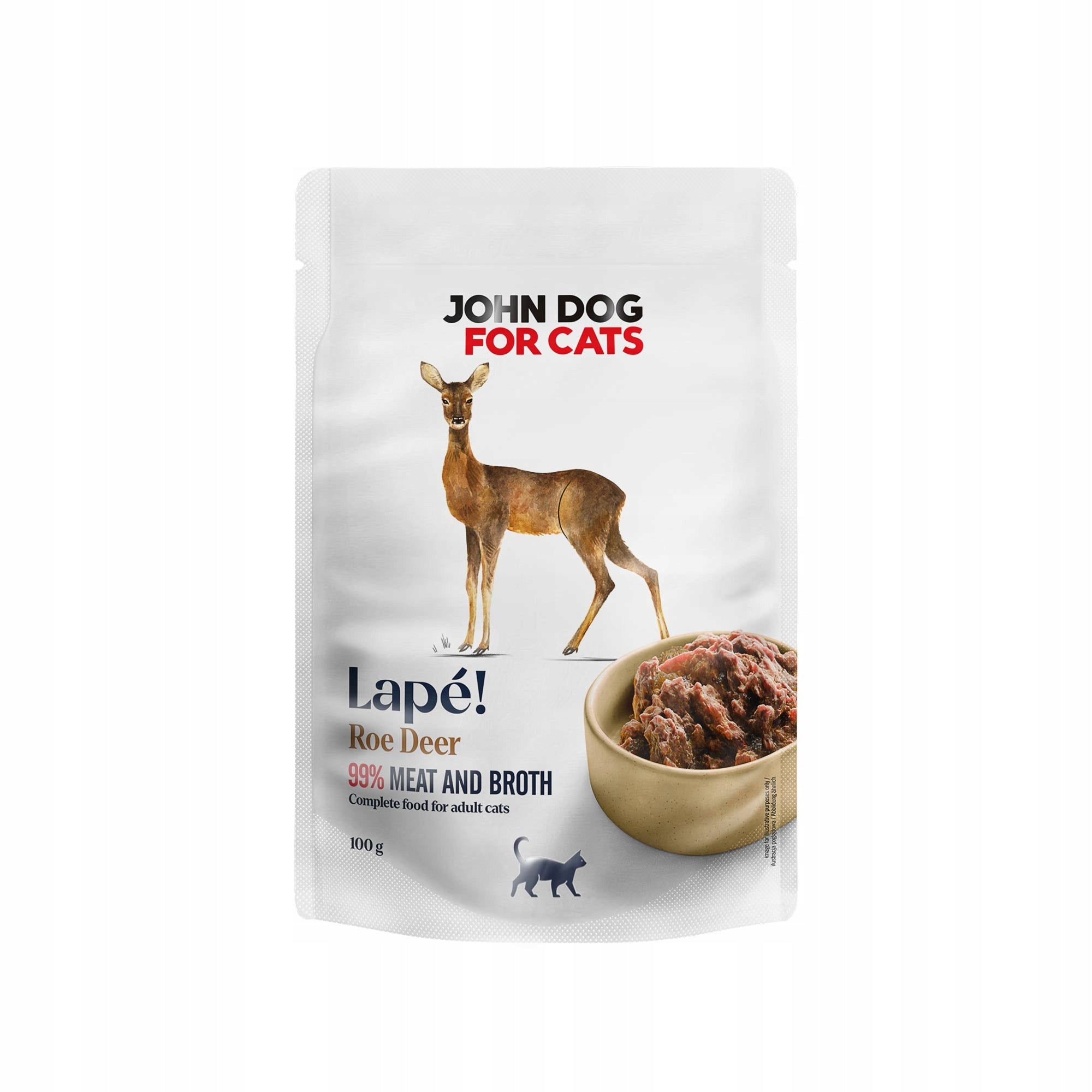 Sarna Monoprotein Wet Cat Food 100 g Lapé John Dog for Cats