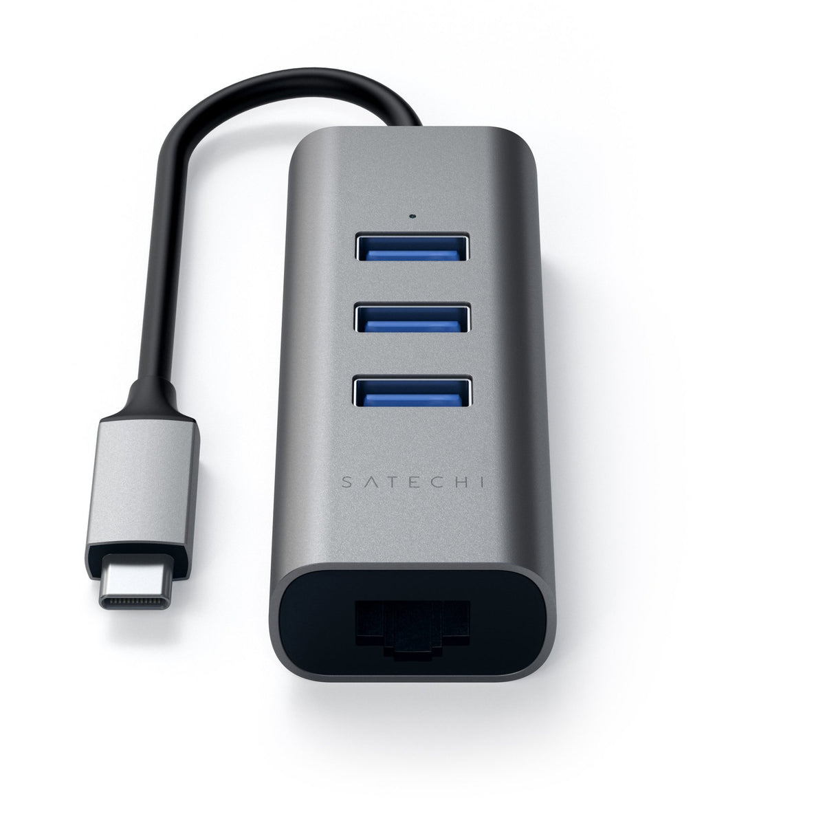 Satechi 2-in-1 USB-C Hub (3x USB-A, Ethernet) (Space Gray) Manufacturer code ST-TC2N1USB31AM