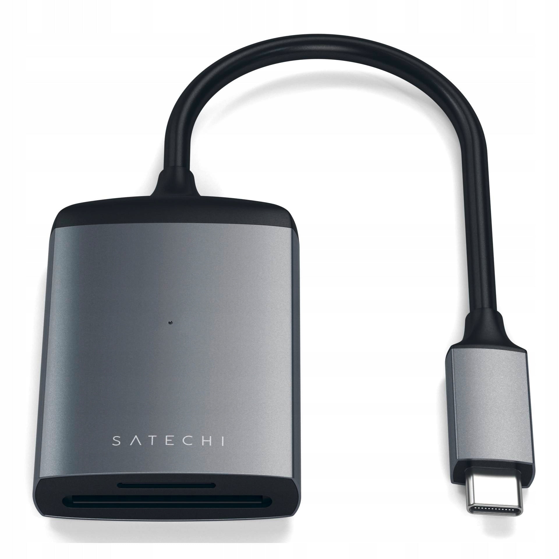 Satechi Aluminum Type-C UHS-II Micro/SD ST-TCU3CRM Memory Card Reader Product weight with unit packaging 0.1 kg