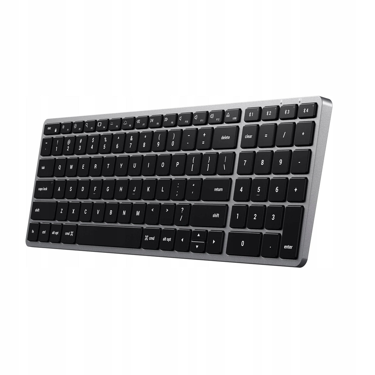 Satechi Slim X2 Wireless Bluetooth Keyboard with Gray Backlight Manufacturer Satechi