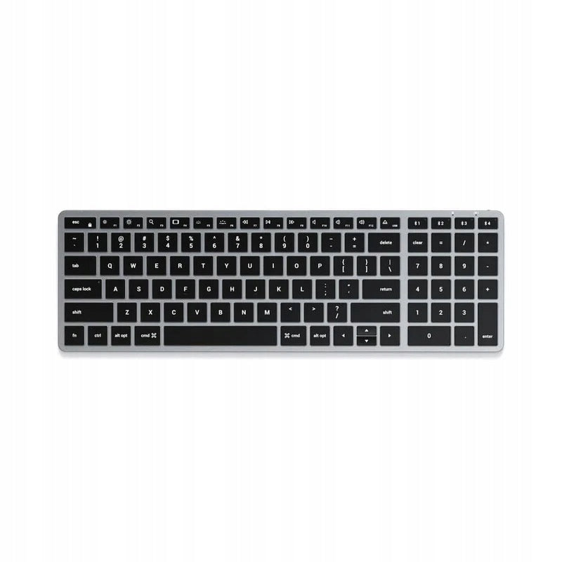 Satechi Slim X2 Wireless Bluetooth Keyboard with Gray Backlight
