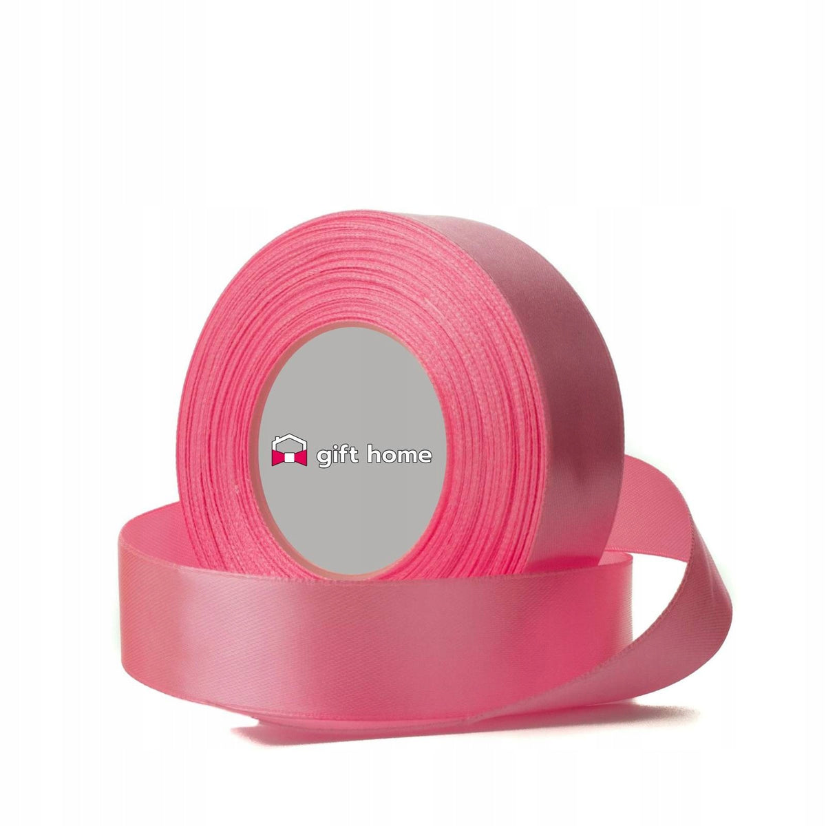 Satin ribbon for packaging 32 m pink