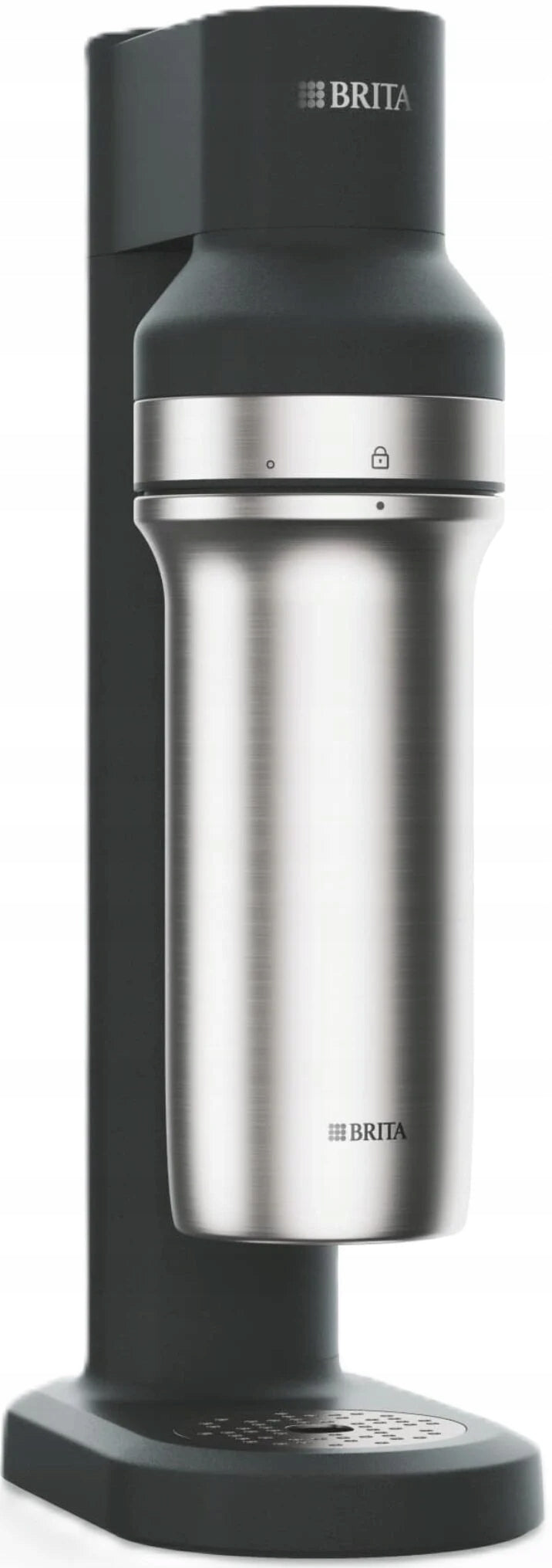 Saturator BRITA SodaTrio Black with two cartridges + additional 1L bottle Brand Brita