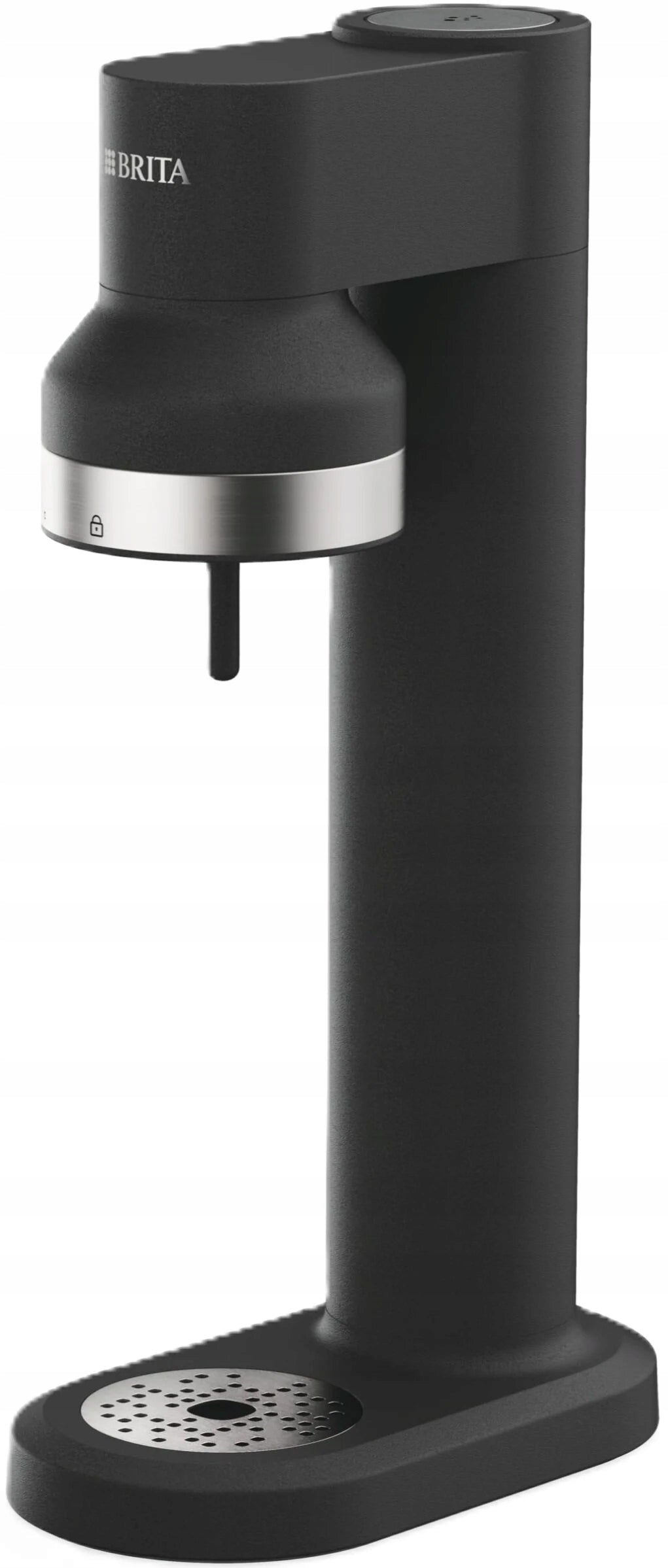 Saturator BRITA SodaTrio Black with two cartridges + additional 1L bottle Manufacturer code 1058713
