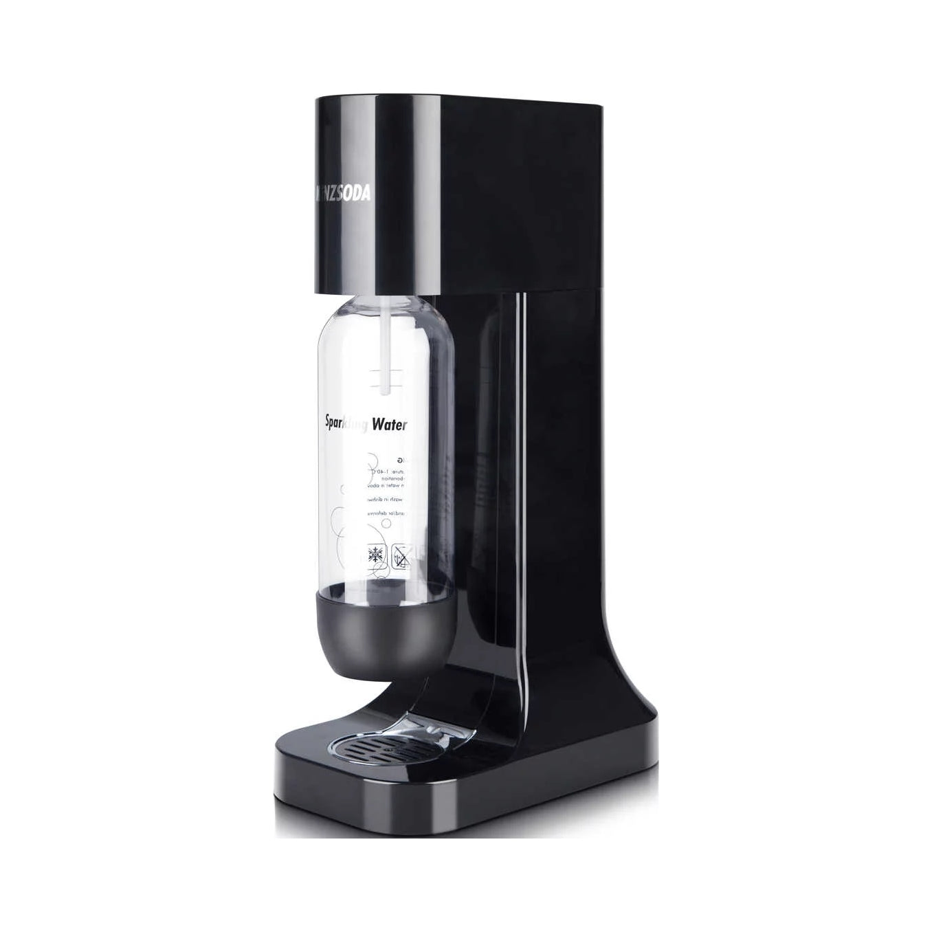 Saturator MenzSoda black 1000 ml. + 2 bottles 1l. + co2 cartridge