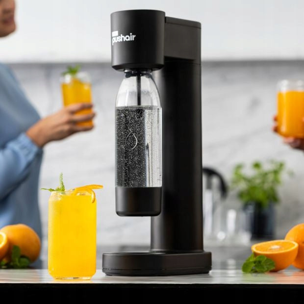 Saturator PushAir Dafi+ CO2+ cartridge 2x Bottle 0,7+2x Bottle Shape T Packaging status original