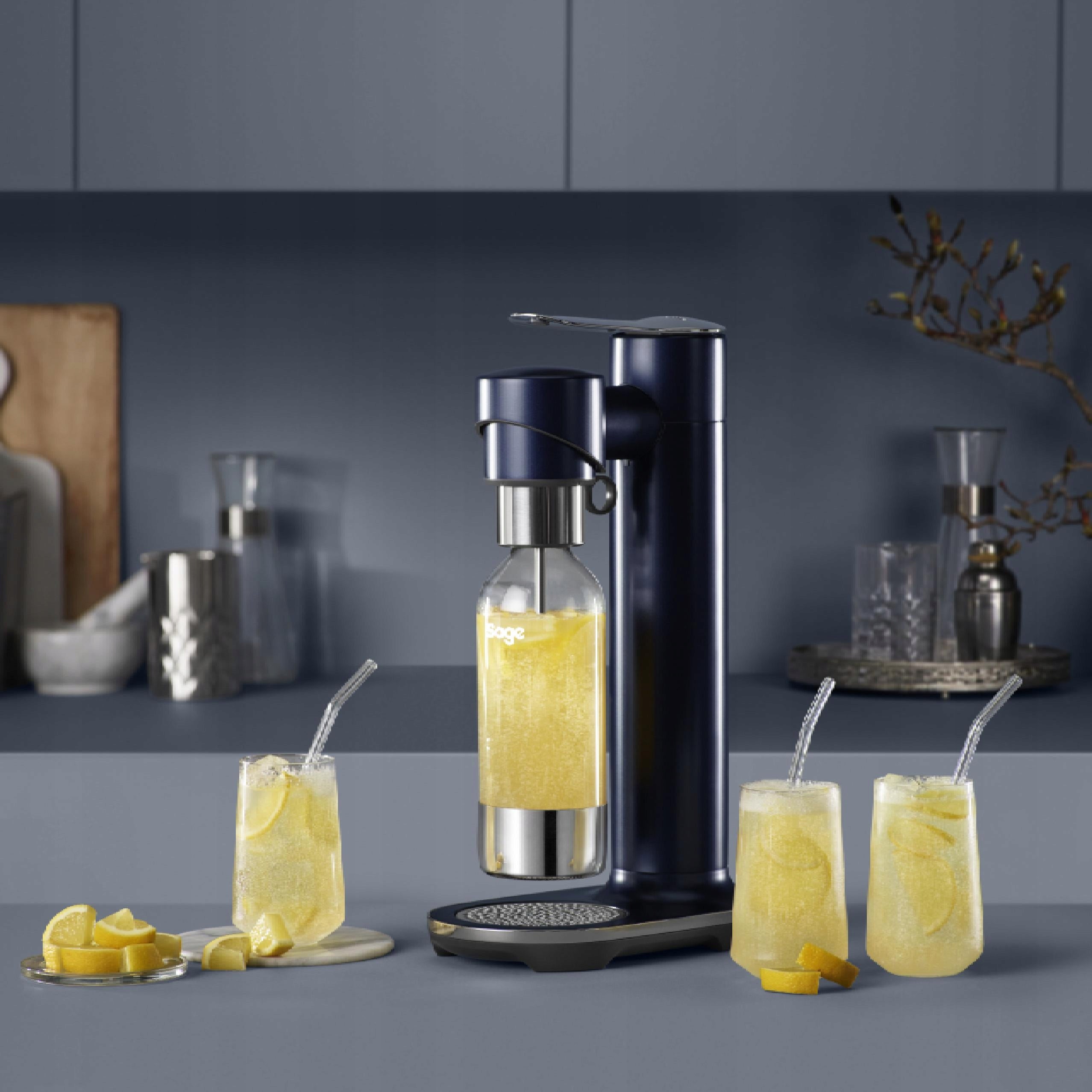 Saturator Sage InFizz SCA800DBL navy blue Brand Sage