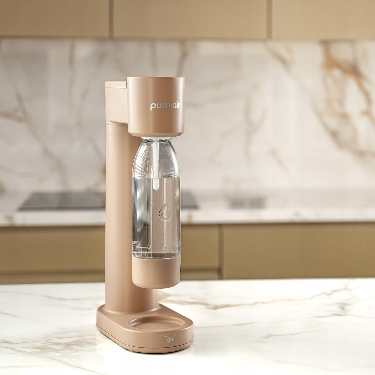Saturator Siphon for sparkling water for beverages one bottle +Solid+pot Brand Dafi