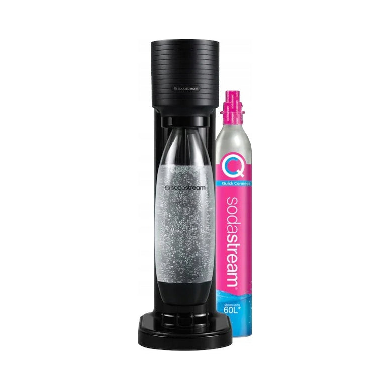 Saturator SodaStream Gaia Black + 1L bottle and CO2 cartridge Manufacturer code 198477116